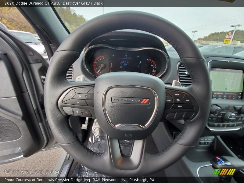 Destroyer Gray / Black 2020 Dodge Durango GT AWD