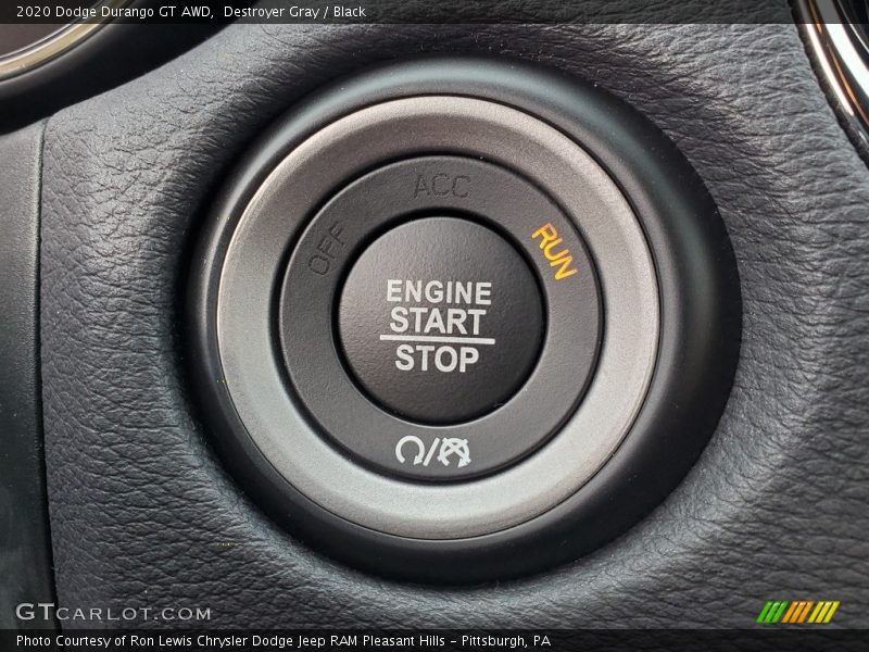 Destroyer Gray / Black 2020 Dodge Durango GT AWD