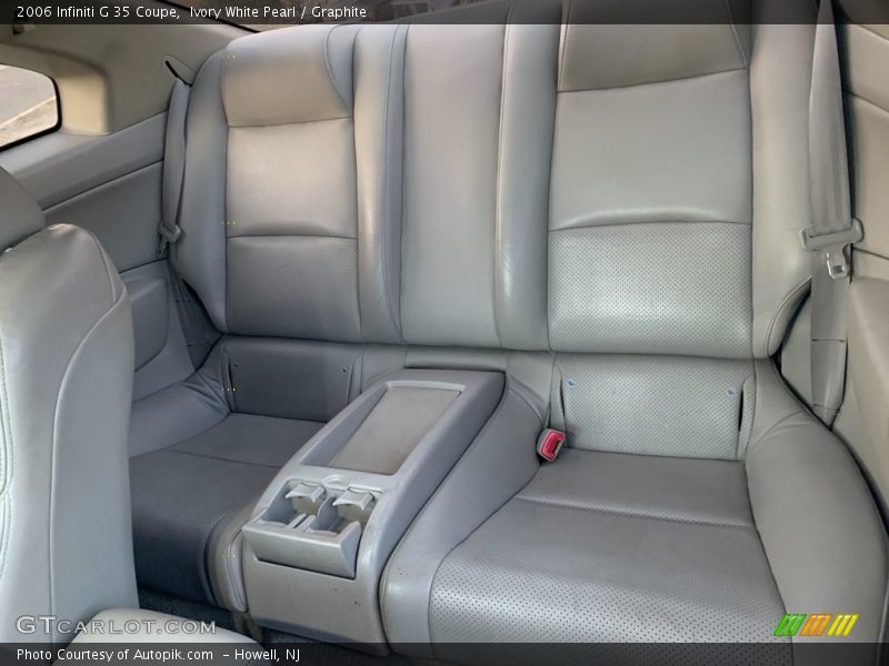 Ivory White Pearl / Graphite 2006 Infiniti G 35 Coupe