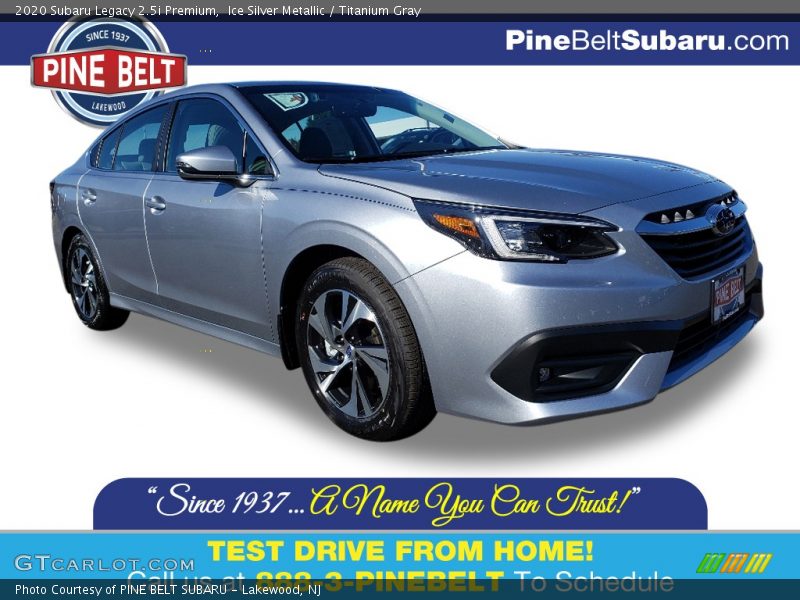 Ice Silver Metallic / Titanium Gray 2020 Subaru Legacy 2.5i Premium