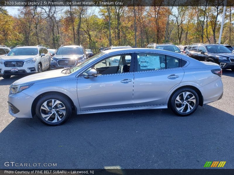 Ice Silver Metallic / Titanium Gray 2020 Subaru Legacy 2.5i Premium