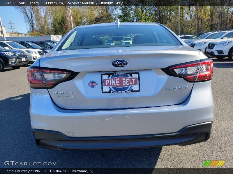 Ice Silver Metallic / Titanium Gray 2020 Subaru Legacy 2.5i Premium