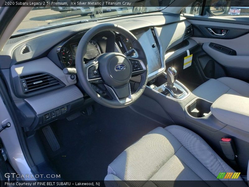 Ice Silver Metallic / Titanium Gray 2020 Subaru Legacy 2.5i Premium