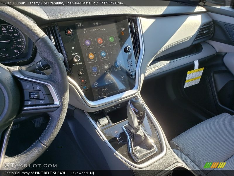 Ice Silver Metallic / Titanium Gray 2020 Subaru Legacy 2.5i Premium