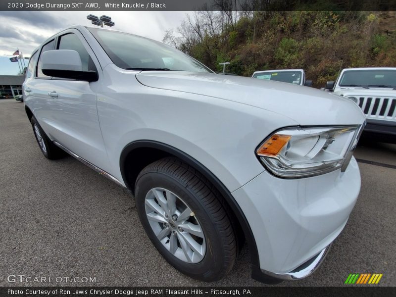 White Knuckle / Black 2020 Dodge Durango SXT AWD