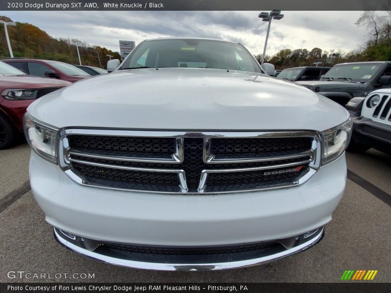 White Knuckle / Black 2020 Dodge Durango SXT AWD