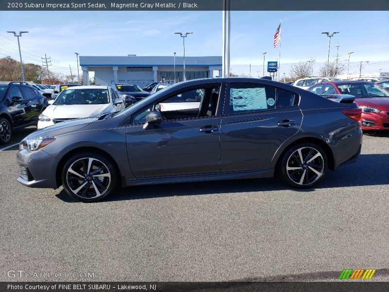 Magnetite Gray Metallic / Black 2020 Subaru Impreza Sport Sedan