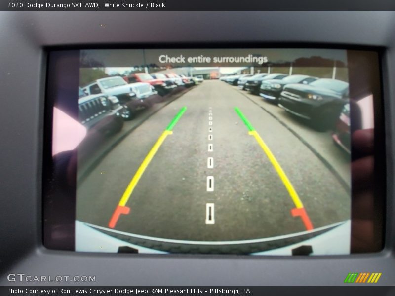 White Knuckle / Black 2020 Dodge Durango SXT AWD