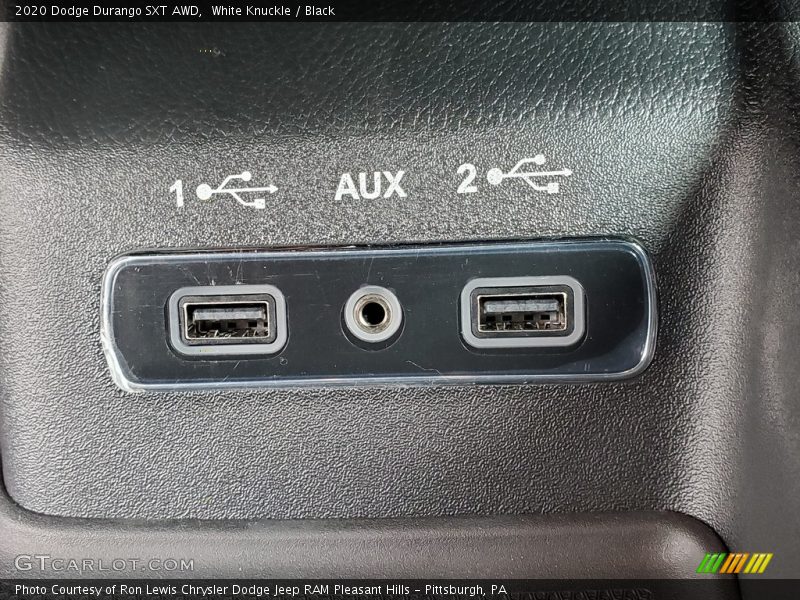 White Knuckle / Black 2020 Dodge Durango SXT AWD