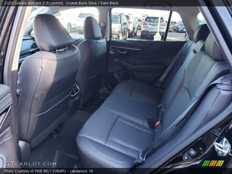 Rear Seat of 2020 Outback 2.5i Limited