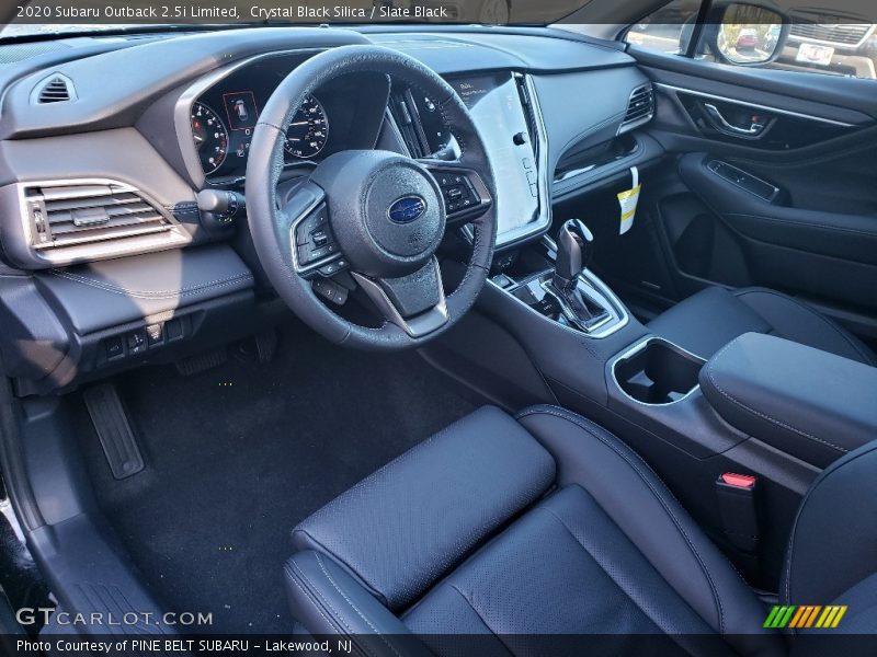  2020 Outback 2.5i Limited Slate Black Interior