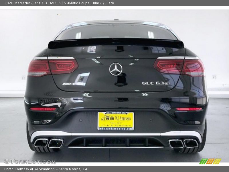 Black / Black 2020 Mercedes-Benz GLC AMG 63 S 4Matic Coupe