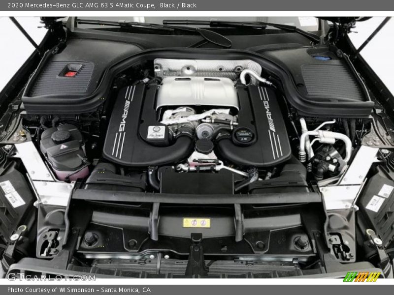  2020 GLC AMG 63 S 4Matic Coupe Engine - 4.0 Liter AMG biturbo DOHC 32-Valve VVT V8