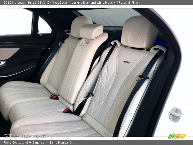 Rear Seat of 2020 S 63 AMG 4Matic Sedan