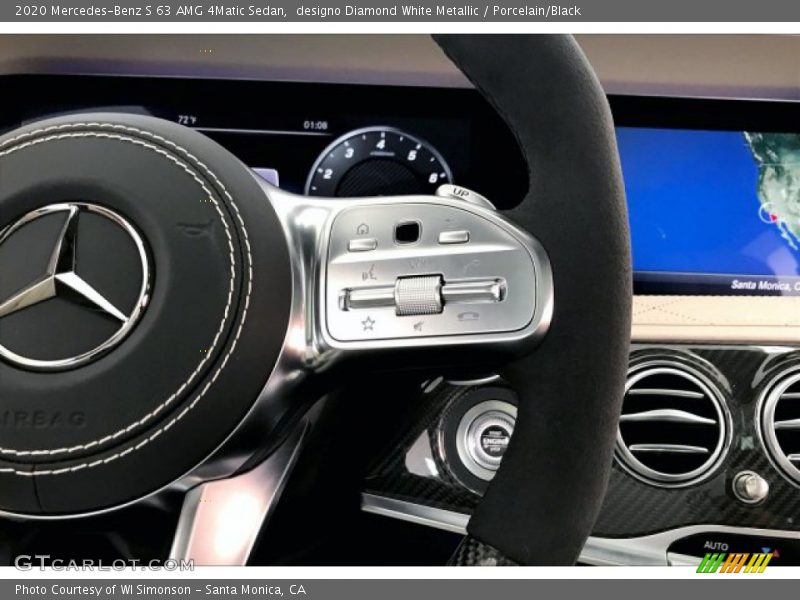  2020 S 63 AMG 4Matic Sedan Steering Wheel