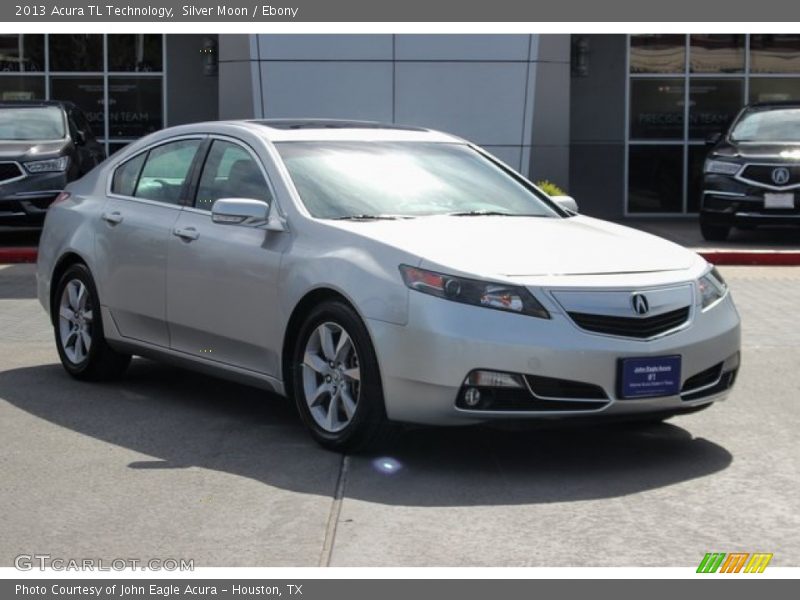 Silver Moon / Ebony 2013 Acura TL Technology