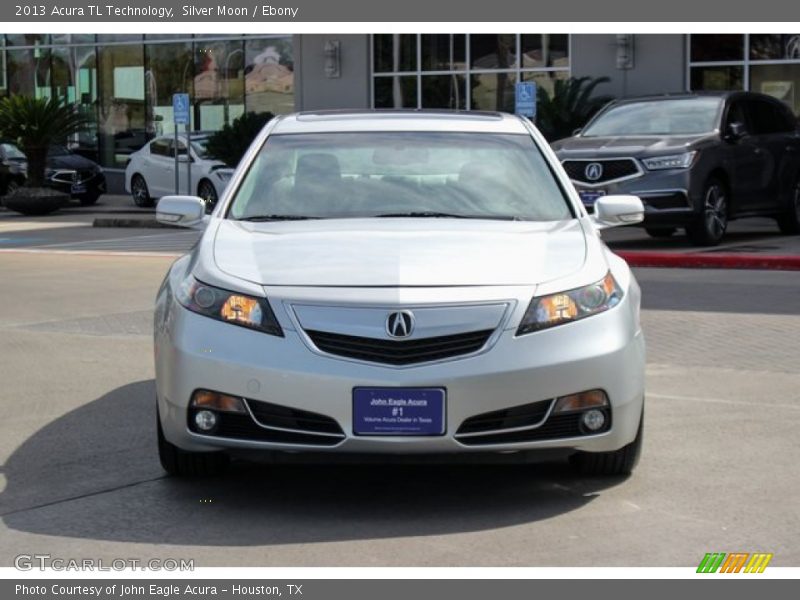 Silver Moon / Ebony 2013 Acura TL Technology