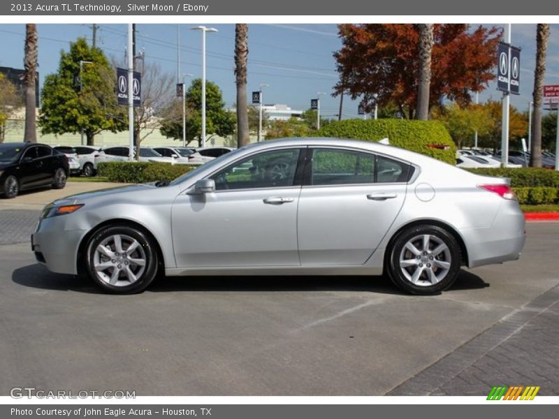 Silver Moon / Ebony 2013 Acura TL Technology