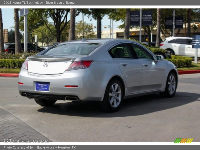 Silver Moon / Ebony 2013 Acura TL Technology