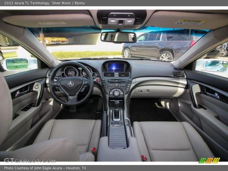 Silver Moon / Ebony 2013 Acura TL Technology