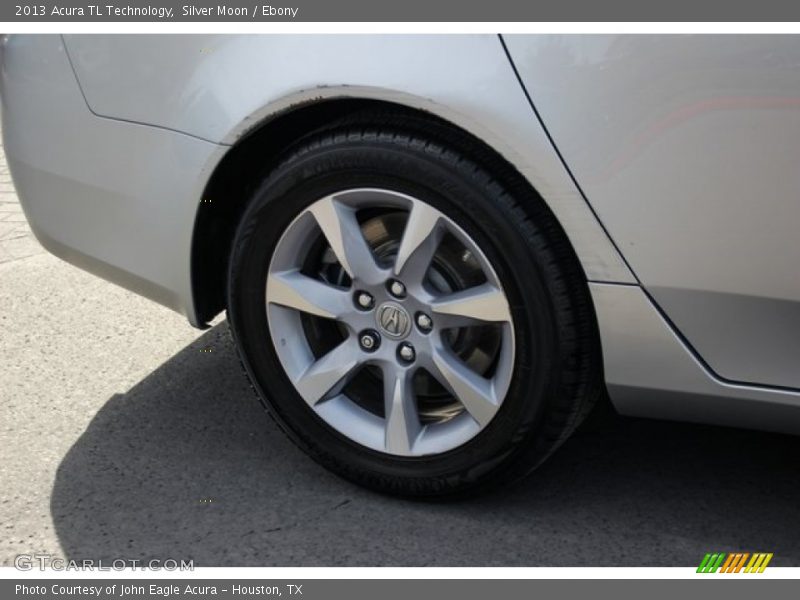 Silver Moon / Ebony 2013 Acura TL Technology