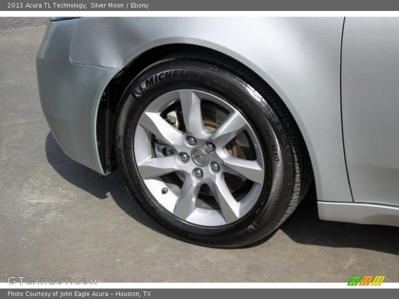 Silver Moon / Ebony 2013 Acura TL Technology