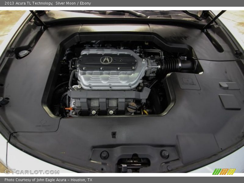 Silver Moon / Ebony 2013 Acura TL Technology