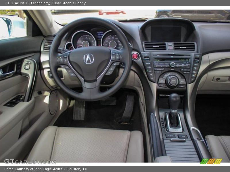Silver Moon / Ebony 2013 Acura TL Technology