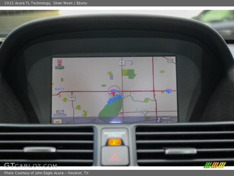 Silver Moon / Ebony 2013 Acura TL Technology