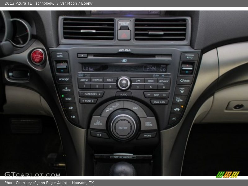 Silver Moon / Ebony 2013 Acura TL Technology