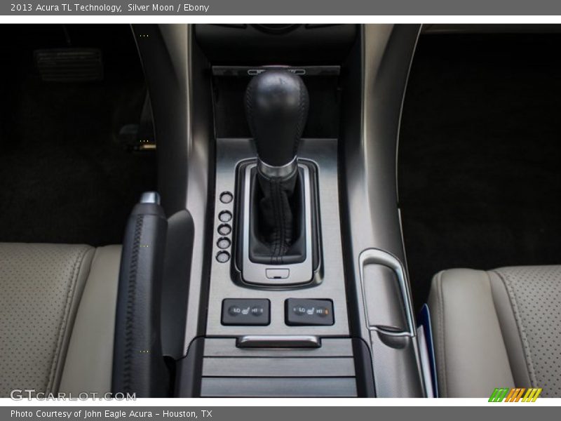Silver Moon / Ebony 2013 Acura TL Technology