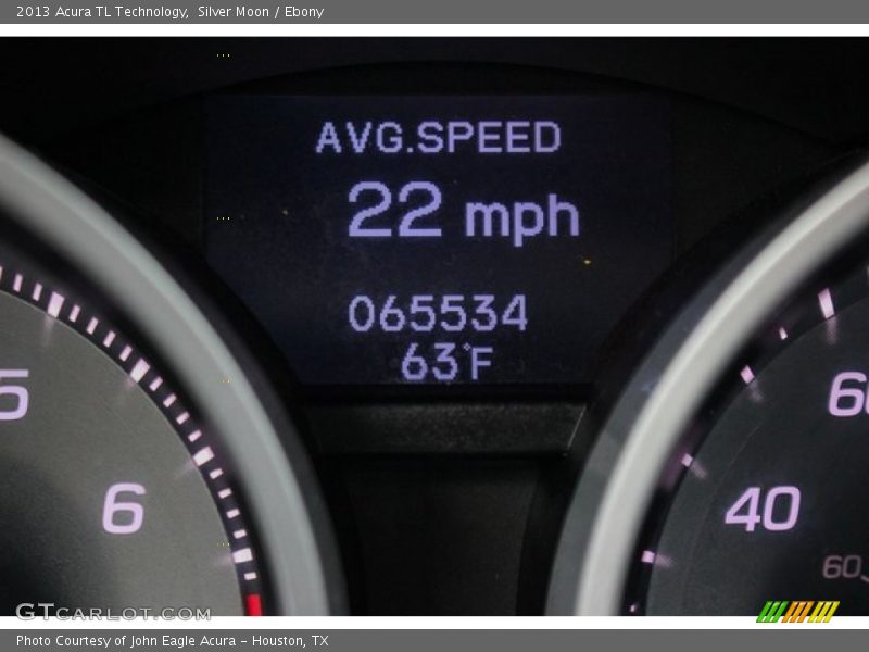 Silver Moon / Ebony 2013 Acura TL Technology