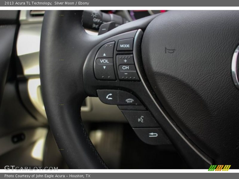 Silver Moon / Ebony 2013 Acura TL Technology
