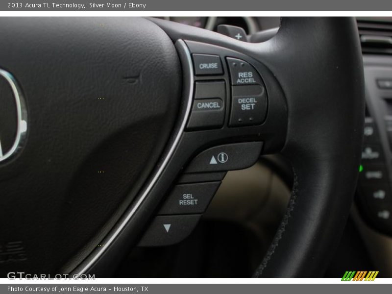 Silver Moon / Ebony 2013 Acura TL Technology