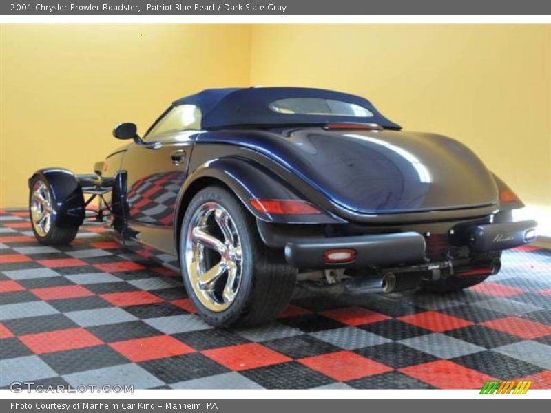 Patriot Blue Pearl / Dark Slate Gray 2001 Chrysler Prowler Roadster