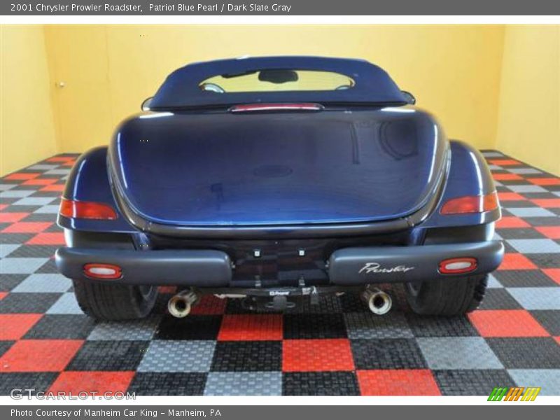 Patriot Blue Pearl / Dark Slate Gray 2001 Chrysler Prowler Roadster