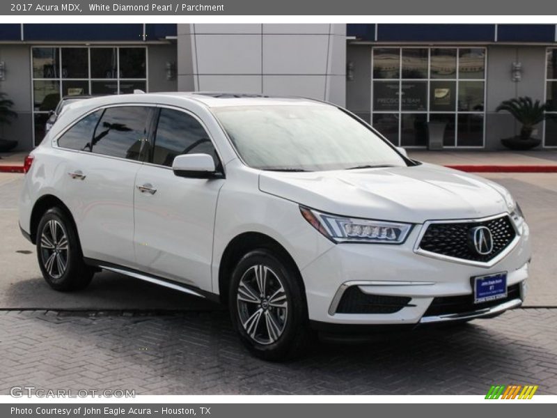 White Diamond Pearl / Parchment 2017 Acura MDX