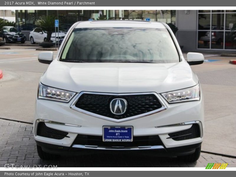 White Diamond Pearl / Parchment 2017 Acura MDX