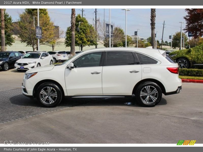 White Diamond Pearl / Parchment 2017 Acura MDX