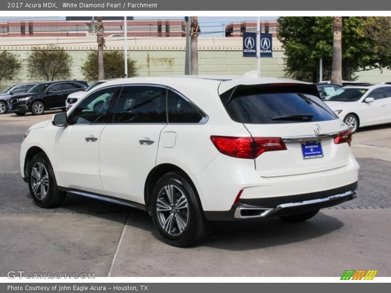 White Diamond Pearl / Parchment 2017 Acura MDX
