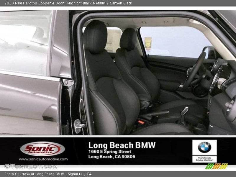 Midnight Black Metallic / Carbon Black 2020 Mini Hardtop Cooper 4 Door
