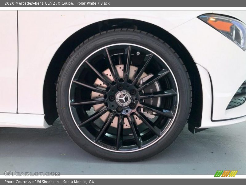 Polar White / Black 2020 Mercedes-Benz CLA 250 Coupe