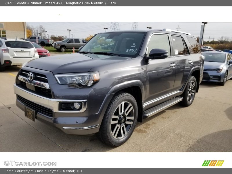 Magnetic Gray Metallic / Black 2020 Toyota 4Runner Limited 4x4
