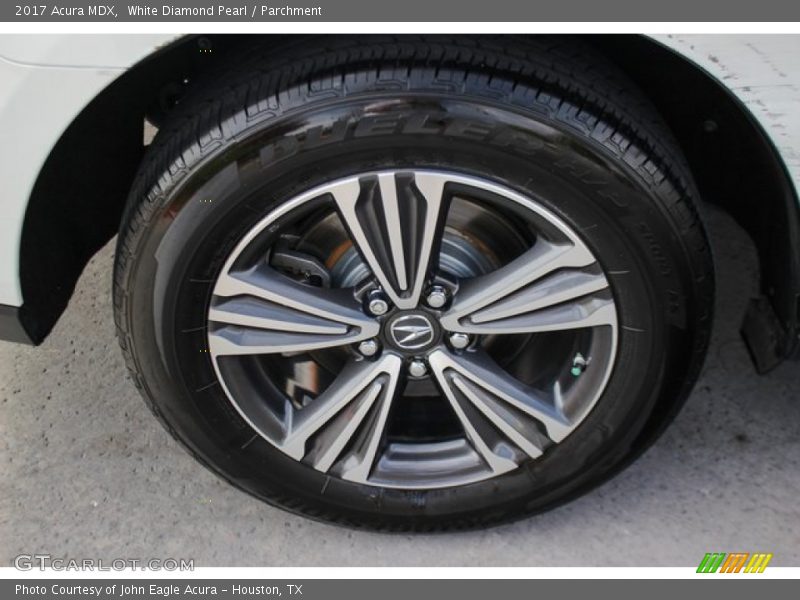 White Diamond Pearl / Parchment 2017 Acura MDX