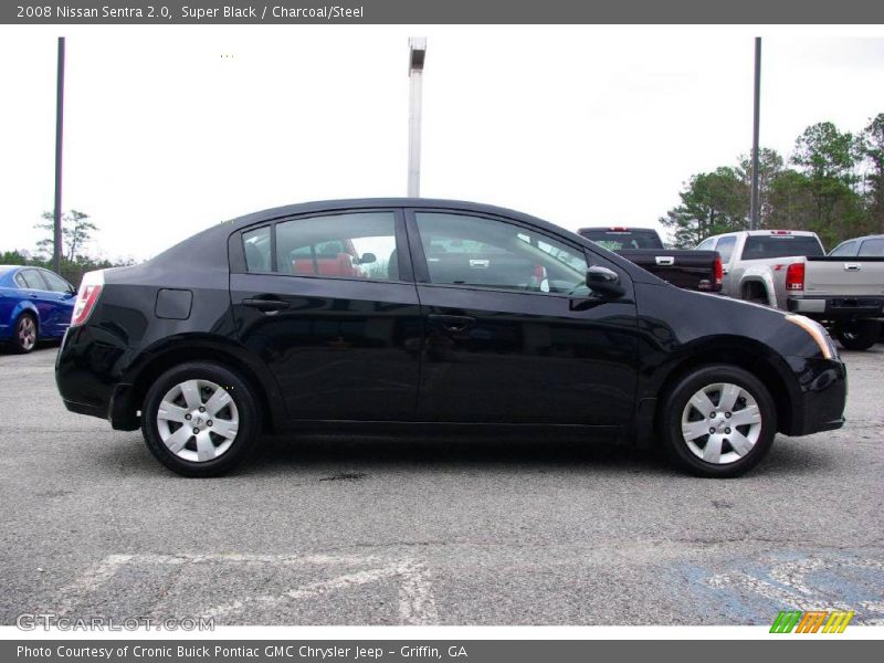 Super Black / Charcoal/Steel 2008 Nissan Sentra 2.0