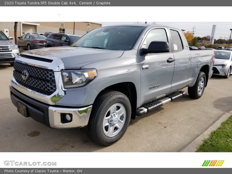 Front 3/4 View of 2020 Tundra SR5 Double Cab 4x4