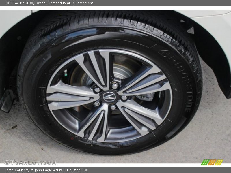 White Diamond Pearl / Parchment 2017 Acura MDX