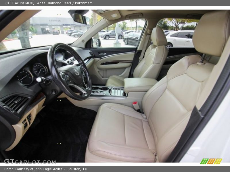 White Diamond Pearl / Parchment 2017 Acura MDX