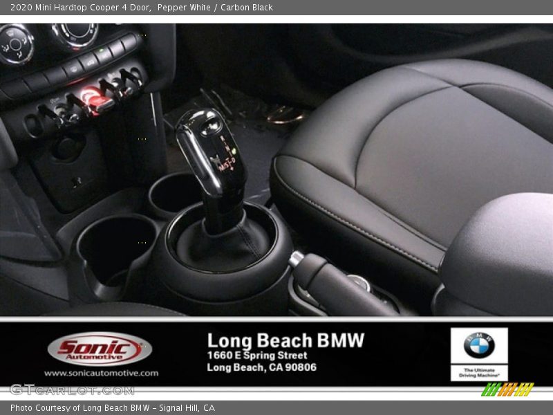 Pepper White / Carbon Black 2020 Mini Hardtop Cooper 4 Door