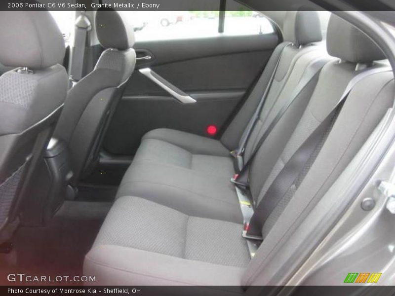 Granite Metallic / Ebony 2006 Pontiac G6 V6 Sedan